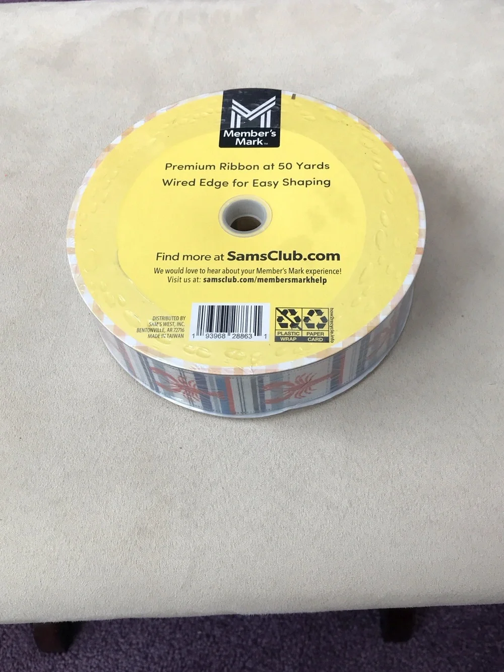 Member’s Mark Lobster Premium Ribbon - 50 Yards